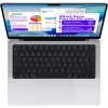 Nešiojamas kompiuteris Apple MacBook Pro sidabrinis MDE64D/A - 35,6 cm (14 inch), M5 10 branduolių lustas, 10 branduolių GPU, 24 GB RAM, 1 TB SSD / be maitinimo šaltinio