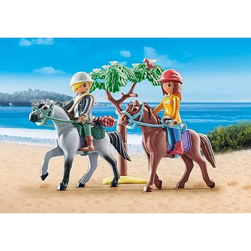 Playmobil 71470 Horses of Waterfall: Arklių Jodinėjimo Kelionės Pradžios Rinkinys