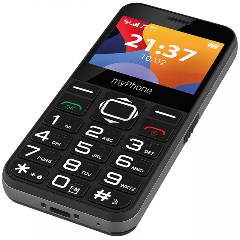 Mobilusis telefonas MyPhone HALO 3 Juodas, 6,3 colio