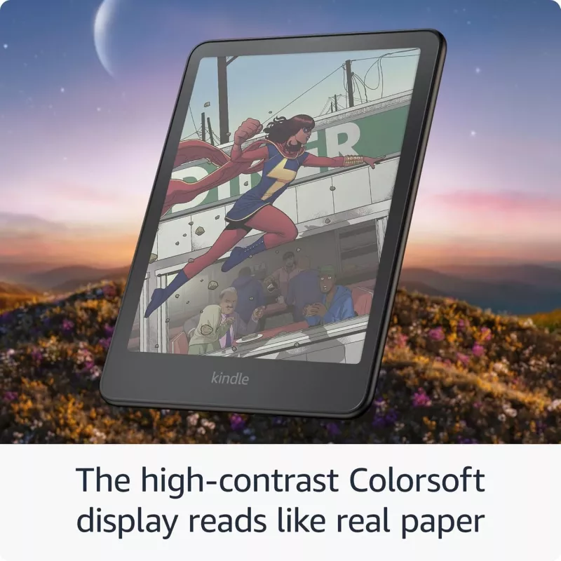 Amazon Kindle Colorsoft Signature Ed. el. knygų skaitytuvė 32 GB Wi-Fi Juoda