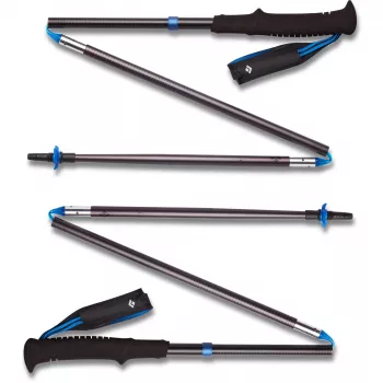 Trekkingo lazdos Distance Z, Fitness Device Grey, 1 pora, 130 cm