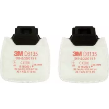 3M Secure Click kietųjų dalelių filtras P3 R D3135 2 vnt. (D3135)