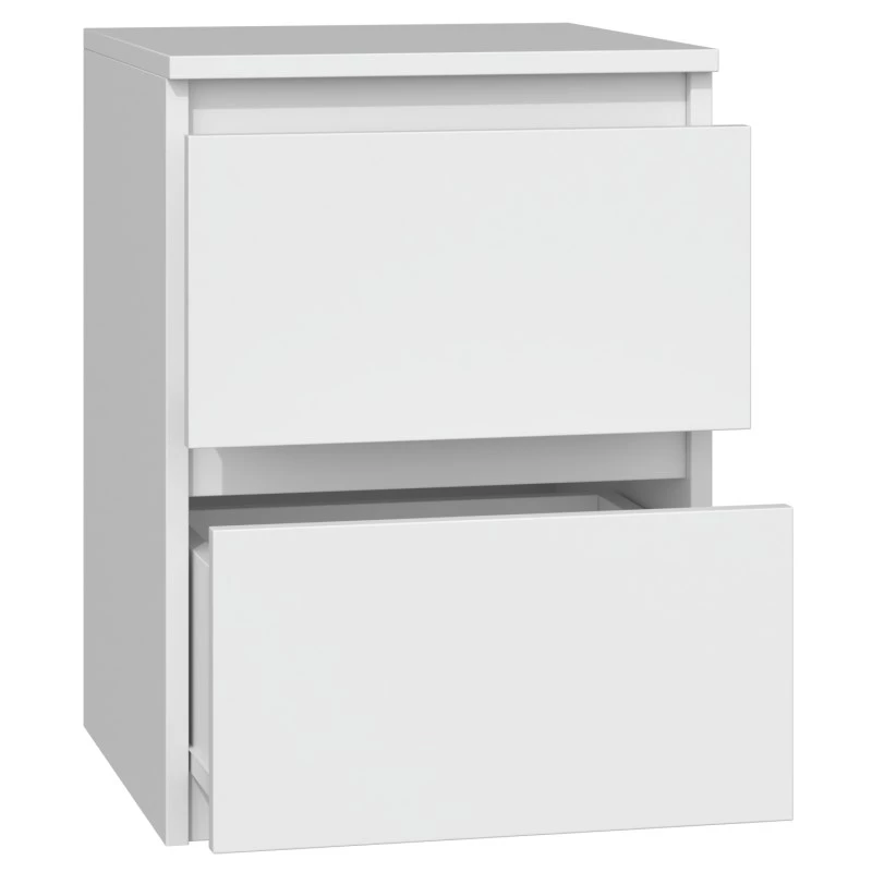 Naktinis stalelis Topeshop M2 BIEL