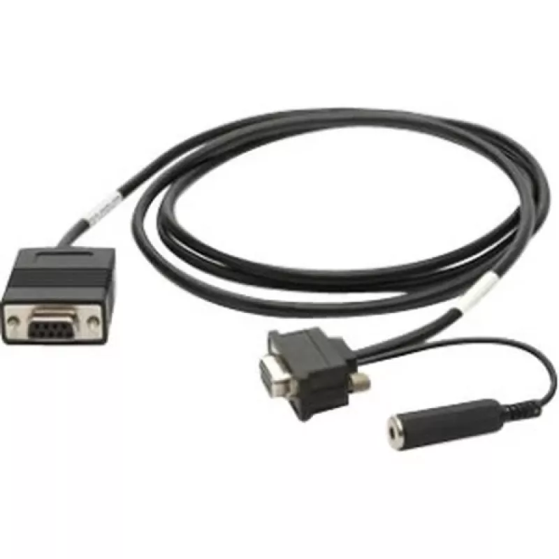 Motorola 25-13227-03R serijinis kabelis, juodas, 1,83 m, DB9