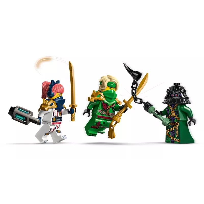 LEGO konstruktorius NINJAGO 71842 Rontu – Drakonų valdovas, 381 detalė, 4 minifigūrėlės, modelio aukštis 130 mm