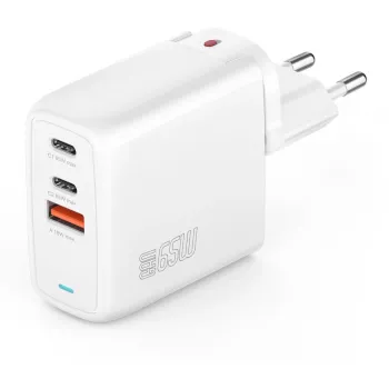 Įkroviklis sieninis 4smarts GaN Flex Universal Baltas