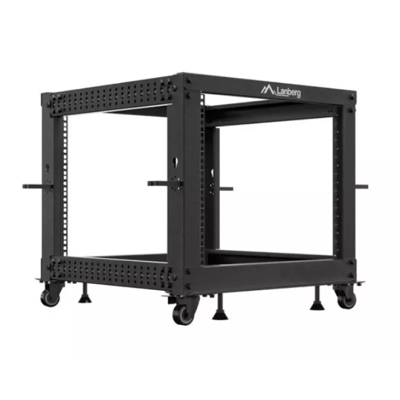 Atviras 19 inch stovas LANBERG OR01-6109-B 9U 600x600 mm