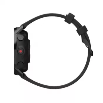 Polar Grit X Pro – Titanium – sportinis laikrodis su perforuotu odiniu dirželiu, pilkas, dirželio dydis M/L, ekranas 3 cm (1,2 colio), Bluetooth, 41 g (90085777)