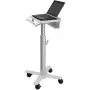 Ergotron StyleView SV10 vežimėlis nešiojamam kompiuteriui, medicininis, metalas, baltas, aliuminis, ekrano dydis iki 43,2 cm (17 inch) (SV10-1100-0)
