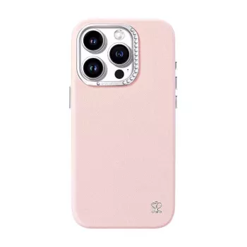 Apsauginis dėklas telefonui Joyroom PN-14F4, iPhone 14 Pro, rožinis, plonas minkštas