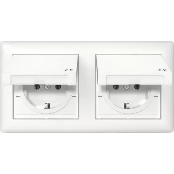 GIRA 415803 SCHUKO kištukinis lizdas su KD + rinkinys IP44 + rėmelis (415803)