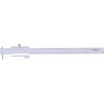 Žymėjimo matuoklis ks tools 300.0626 — universalus, 200 mm su atraminiu voleliu