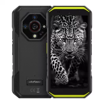 Išmanusis telefonas UleFone Armor X32 6,1 colio 6 GB RAM 128 GB atminties Vivid Green, energijos klasė B