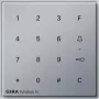Gira 260565 klaviatūra, aliumininė apdaila, IP44 apsauga