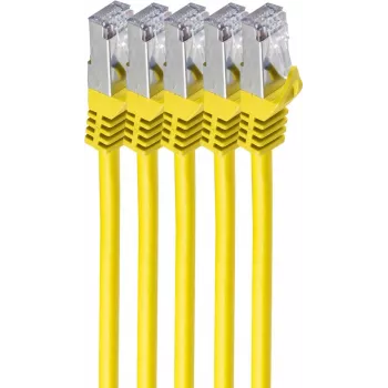 Tinklo kabelis ShiverPeaks BS75515-Y-SET5 5m Cat7 S/FTP