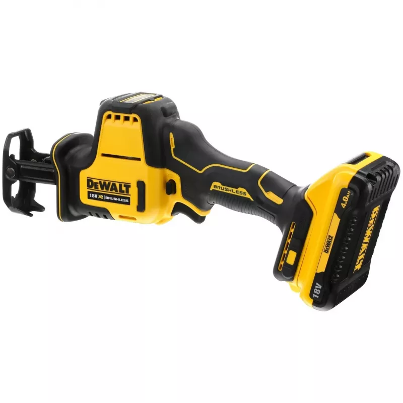 DeWALT DCS369NT-XJ stūmoklinis pjūklas 2800 smūgių/min Juoda, Geltona