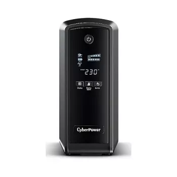 Nepertraukiamo maitinimo šaltinis CyberPower CP900EIPFCLCD, linijinis-interaktyvus, 0,9 kVA / 540 W, 6 lizdų
