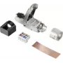 Renkforce RJ45 Kištukas CAT 8.1 8P8C lauko konfekcionavimo (be įrankių) sidabrinis RF-4495306 1 vnt.