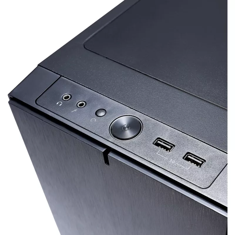 Fractal Design Define Nano S - Langas - Bokštas - ITX - be maitinimo šaltinio (ATX) - Juoda - USB/Audio (FD-CA-DEF-NANO-S-BKW)