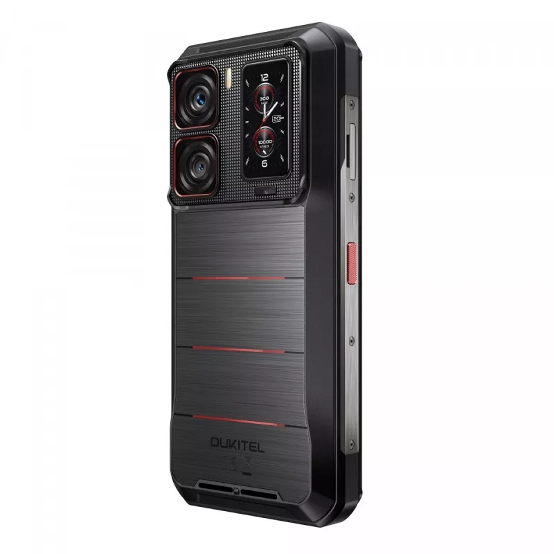 Išmanusis telefonas Oukitel WP300 6.3 col. 12GB RAM 512GB Juodas