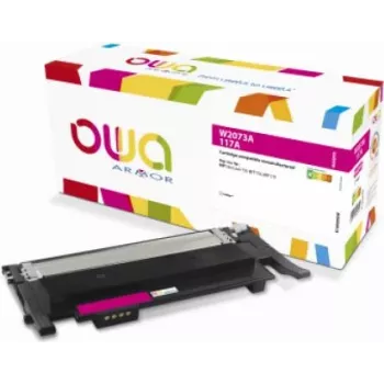 Kasetė su toneriu OWA Armor W2073A 7000 puslapių Raudona/Magenta