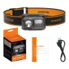 Priekinė lemputė Superfire HL23, 220 lm, USB-C įkrovimas