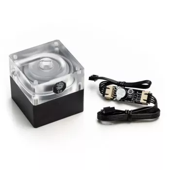 BitsPower P5D PWM Pump V1 ARGB skaidrus BPTA-P5DP-AC