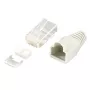 RJ45 kištukų rinkinys LogiLink MP0021 pilkas permatomas