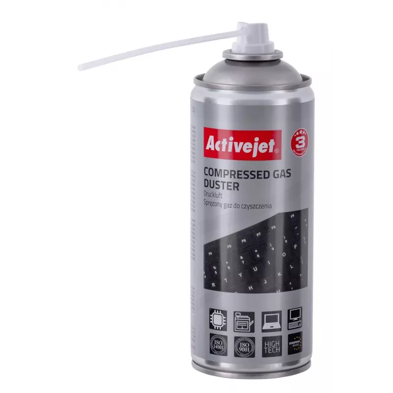 Spaustuvo oro valiklis ActiveJet AOC-200, 400 ml, elektronikos ir metalo/plastiko valymui