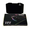 Pelėdos kilimėlis PATRIOT Viper Gaming Black – polimeras/guma, LED apšvietimas, USB maitinimas, neslystantis, 353,5×242,7 mm, 5,5 mm storio