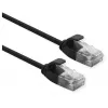 Tinklo kabelis ROLINE 21.15.3952 RJ-45 Cat6a 0,5 m Juodas