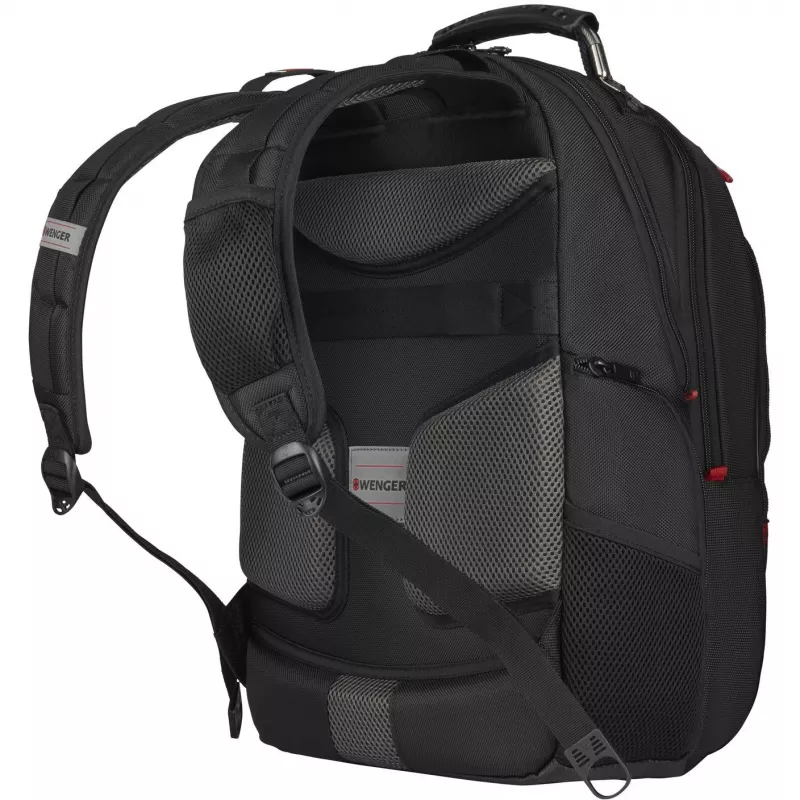 Wenger Pegasus Deluxe - kuprinė nešiojamam kompiuteriui - 40,6 cm - 35,60 cm (14 inch) - 40,60 cm (16 inch) - Juoda (606492)