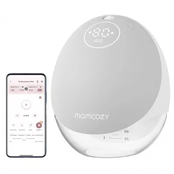 Pieno siurblys Momcozy M9 vienvietis pilkas