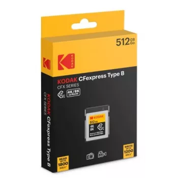 „Kodak“ CFexpress Type B 512GB EKMCFX512GK atminties kortelė