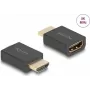 DeLOCK High Speed HDMI adapteris vyriškas į moterišką 8K 60 Hz juodas