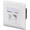 DIGITUS DN-9005-N – jungties lizdas, įleidžiamas montavimas – 2×RJ-45 – RAL 9010 (DN-9005-N)