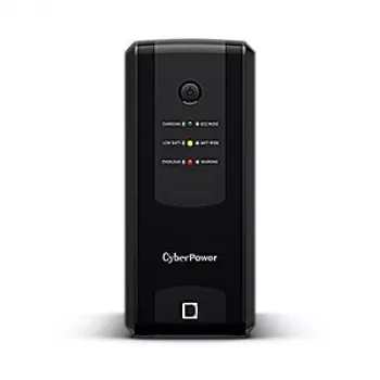 Nepertraukiamo maitinimo šaltinis CYBERPOWER UT1050EG-FR, linijinis-interaktyvus 1.05 kVA (630 W), 4x E tipo lizdai, AVR, USB, RJ-45