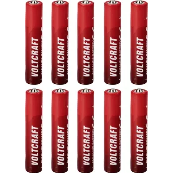 Voltcraft VC-16108025 Mini AAAA šarminė baterija 1,5 V 500 mAh, 10 vnt.