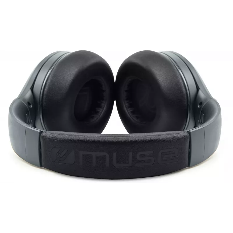 Ausinės muse M-295 ANC – belaidės supra-aural, Bluetooth & USB-C, 20–20 000 Hz, 260 g, pilka