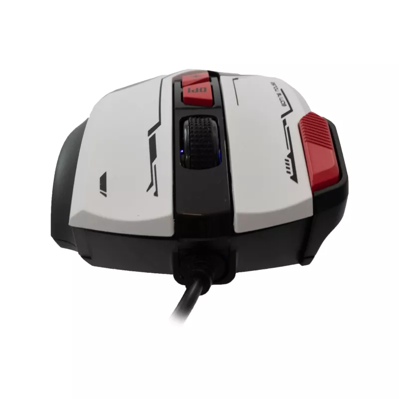Pelė Baracuda BGM-042 MANTA balta USB