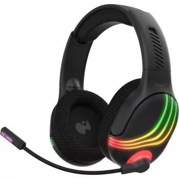 PDP 049-032-BK belaidės ausinės žaidimams, Bluetooth, juodos