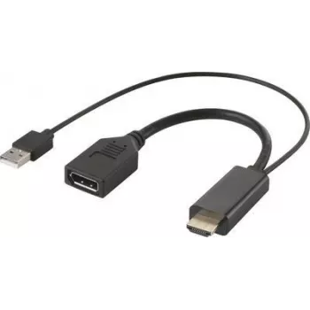 RF-4777274 HDMI keitiklis [2x HDMI kištukas USB 2.0 lizdas A - 1x DisplayPort]