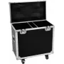 Roadinger Flightcase TMH-S200 2x — apsauginis transportinis dėklas garso įrangai