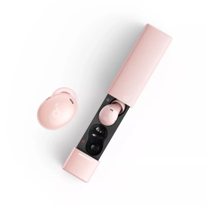 Belaidės ausinės Anker A30i – intraauralinės, Bluetooth, rožinės, skirtos pokalbiams, muzikai ir sportui