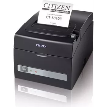 POS spausdintuvas Citizen CT-S310-II — Tiesioginis terminis 203 x 203 DPI, 160 mm/s, 80/58 mm, laidinis, juodas