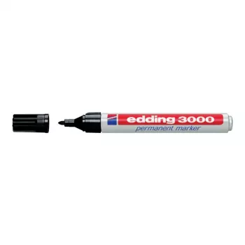 Markeris permanentinis EDDING 3000 juodas 4-3000001