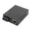 Digitus Gigabit PoE medijos keitiklis, RJ45 / SC, vienmodis, PSE
