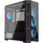 PONOS Ultra, Midi bokštas, kompiuterio korpusas, juodas, ATX, EATX, micro ATX, Mini-ITX, SPCC