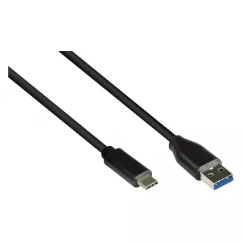 Good Connections USB3.0 laidas A-USB-C juodas 3m