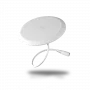 ZENS Indukcinis įkroviklis DIY Built-in ZEBI04W/00, baltas